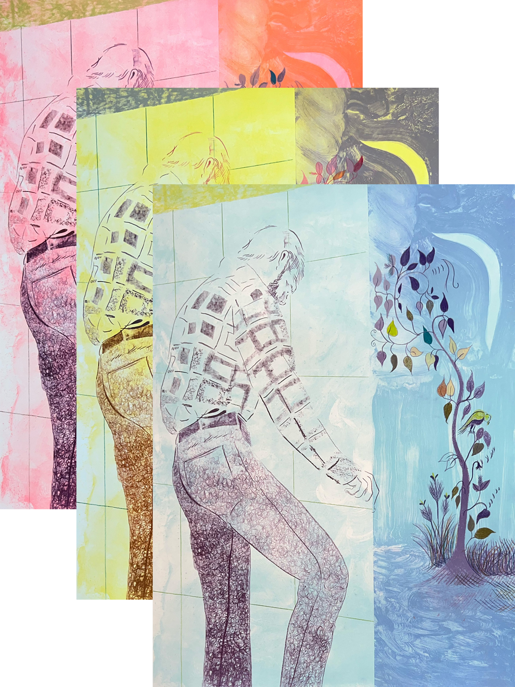 Anthony Cudahy - Edition of 30 New Unique Prints
