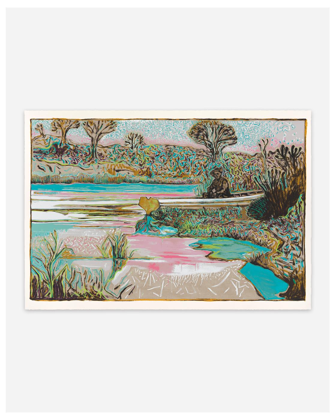 Billy Childish, the river garden (2025)