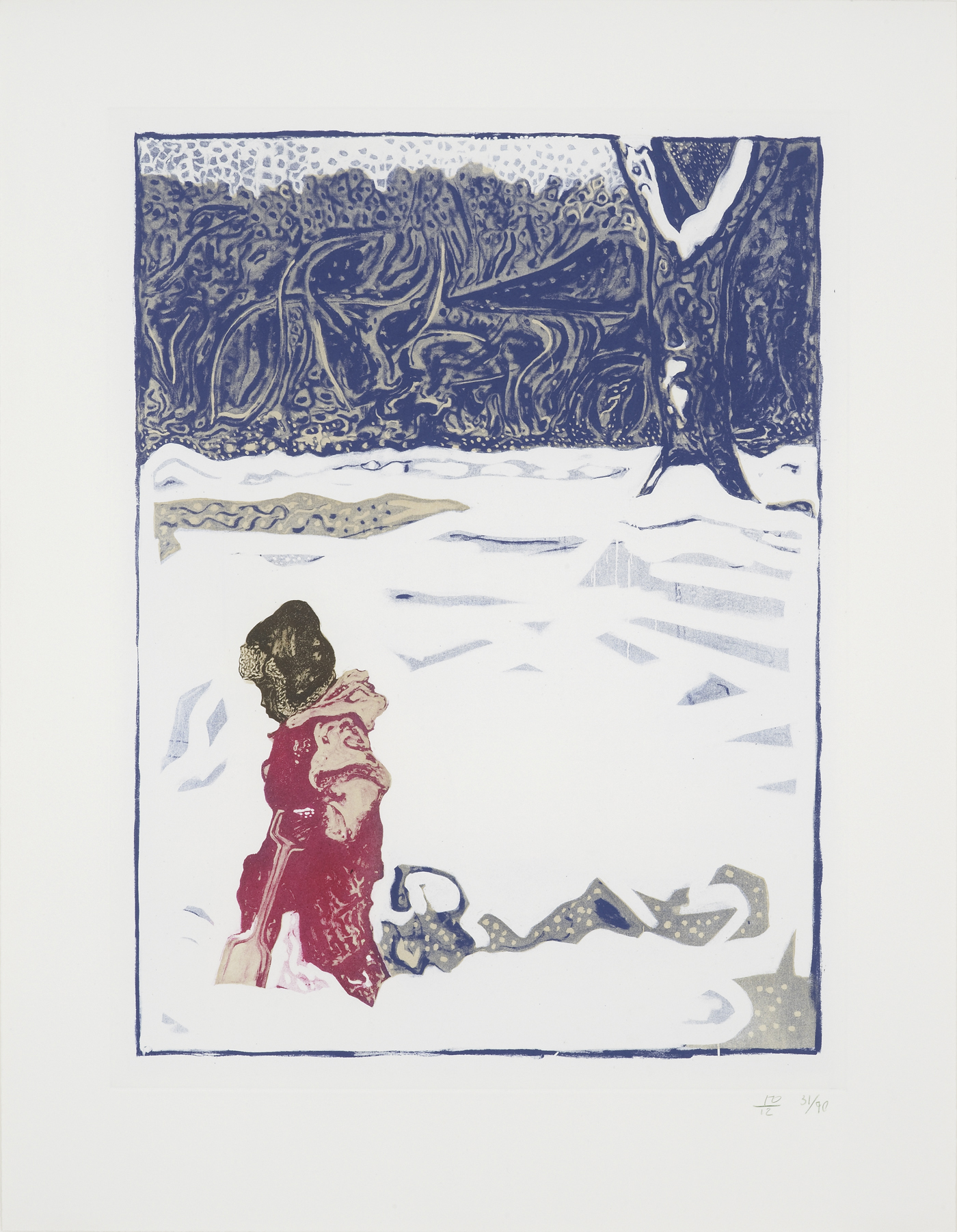 Billy Childish limited edition print 1270U