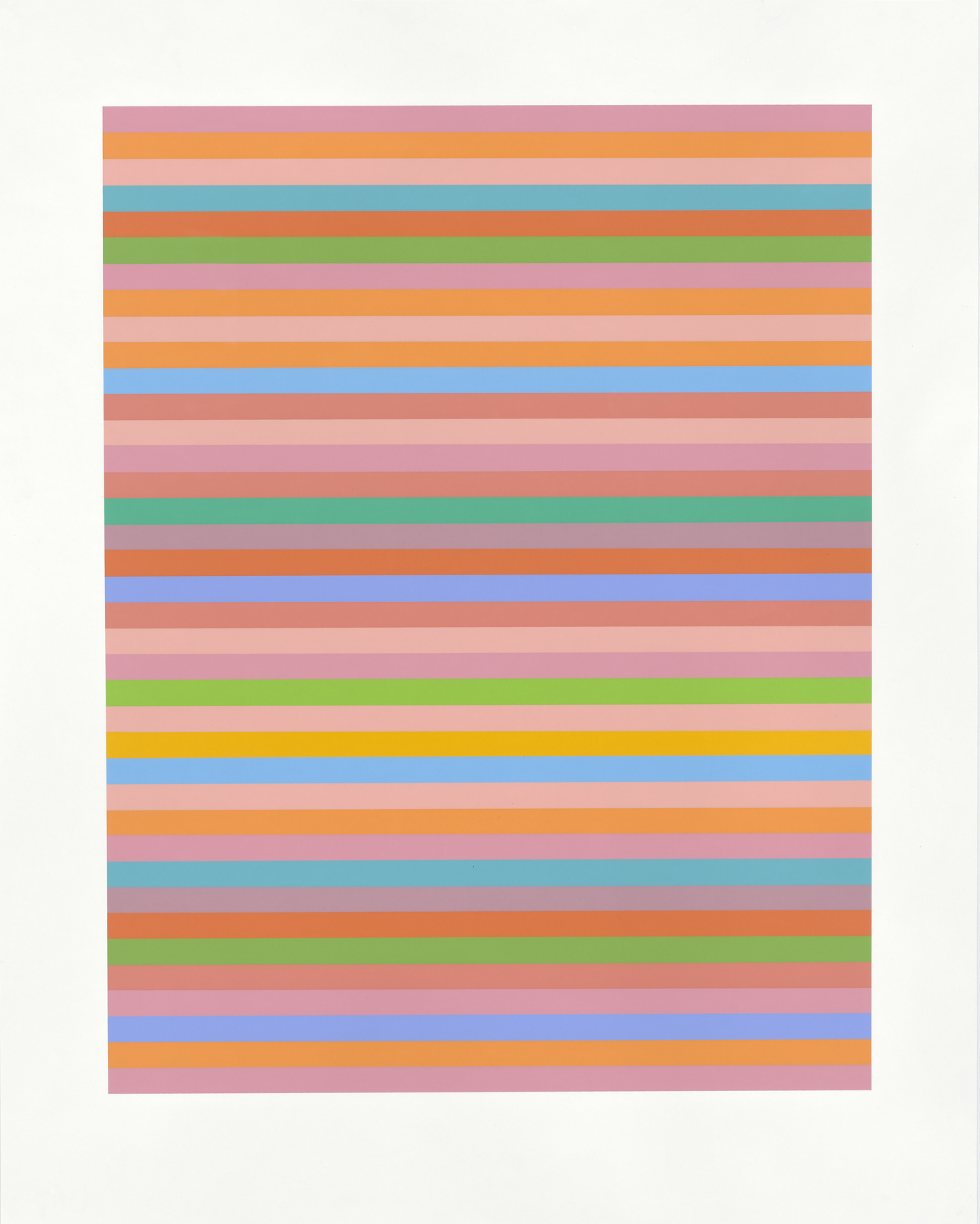 Bridget Riley limited edition print 1247U