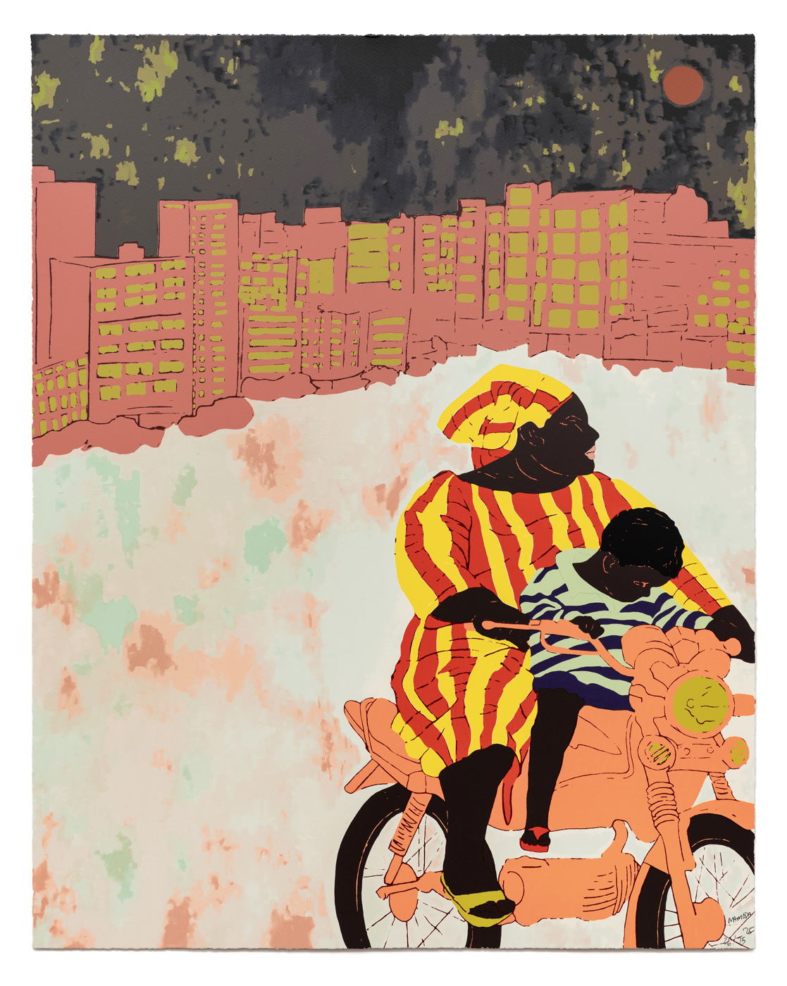 Cassi Namoda, <i>The mother and child from Matola </i> (2025)