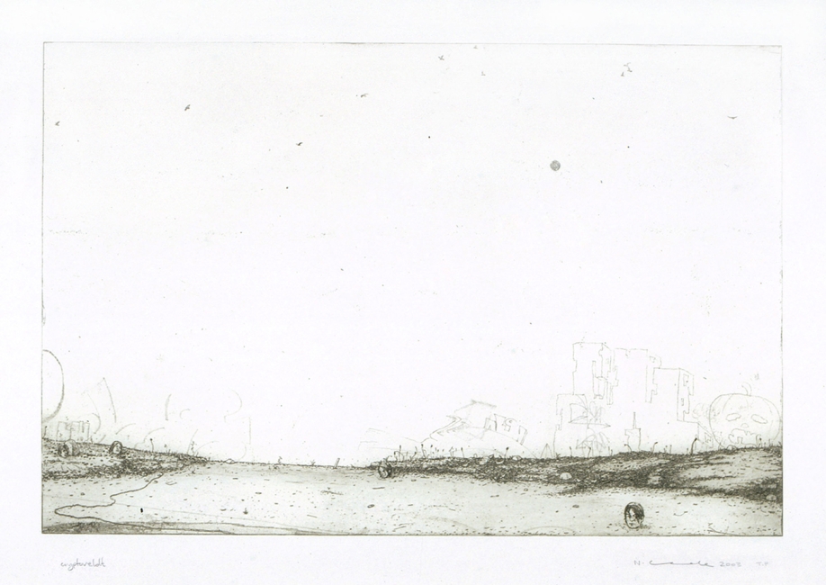 Nigel Cooke limited edition print 1127U