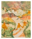Antonia Showering, New Lives (2023) 8 colour lithograph. Edition of 75