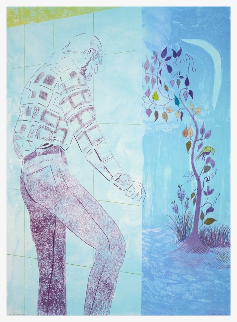 Anthony Cudahy, <i>Gridded Wall / Apocalypse Tree </i>(2025), Edition of 30 unique works