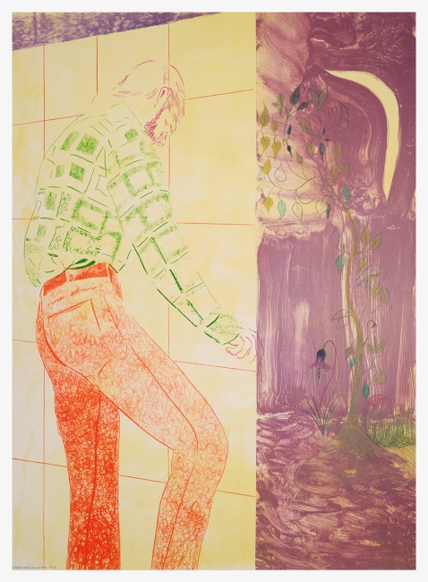 Anthony Cudahy, <i>Gridded Wall / Apocalypse Tree </i>(2025), Edition of 30 unique works