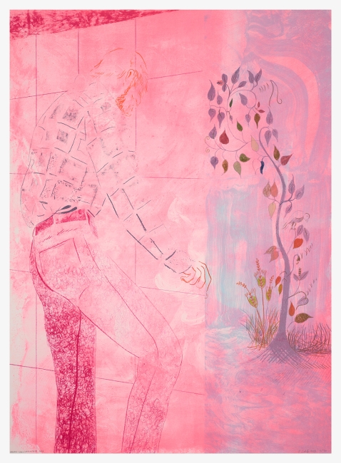 Anthony Cudahy, <i>Gridded Wall / Apocalypse Tree </i>(2025), Edition of 30 unique works