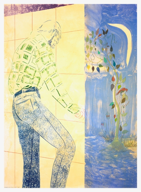 Anthony Cudahy, <i>Gridded Wall / Apocalypse Tree </i>(2025), Edition of 30 unique works