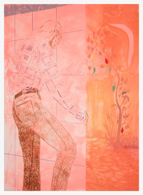 Anthony Cudahy, <i>Gridded Wall / Apocalypse Tree </i>(2025), Edition of 30 unique works
