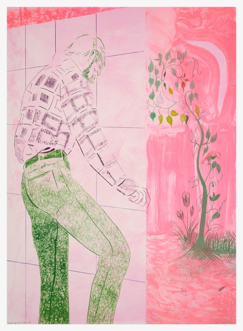 Anthony Cudahy, <i>Gridded Wall / Apocalypse Tree </i>(2025), Edition of 30 unique works