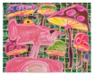 Katherine Bernhardt, Humid (2024) 15 Colour Lithograph. Edition of 125