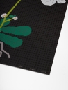 White Flower with Grid (2024)