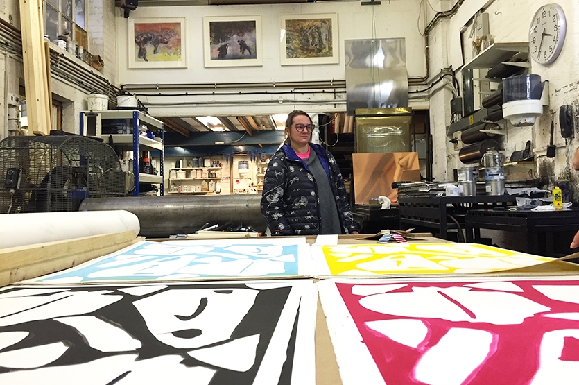 First proofs of the background colours