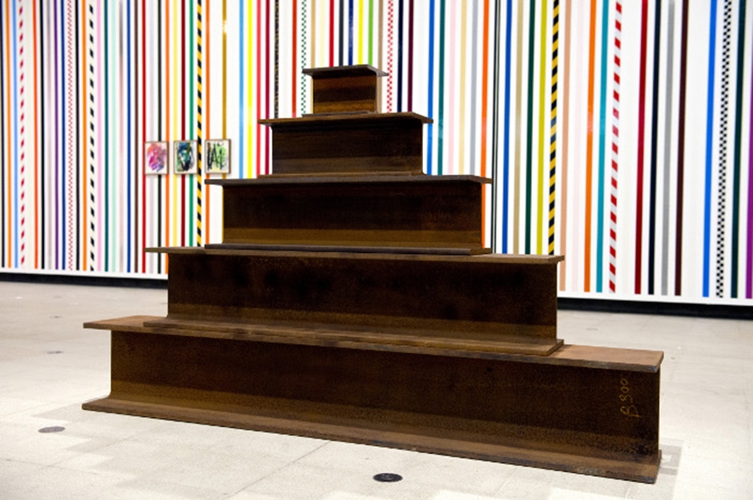 Martin Creed's iron sculpture 'Work No. 1638' (2013)
