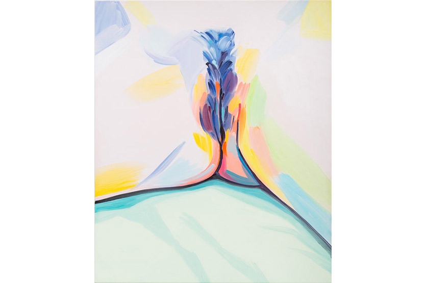 Kajsa, 2014, Oil on canvas, 61 x 51 cm, Lorcan O'Neill Gallery