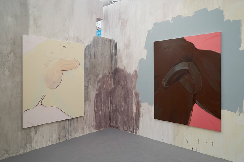 Installation view, Frieze London, Southard Reid, 2016