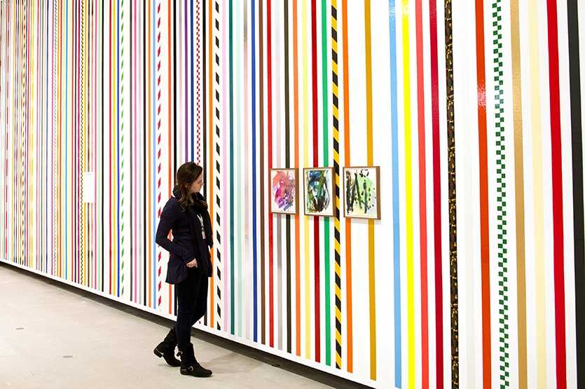 Martin Creed's solo exhibition 'What's The Point of It?', Hayward Gallery, London, 2014