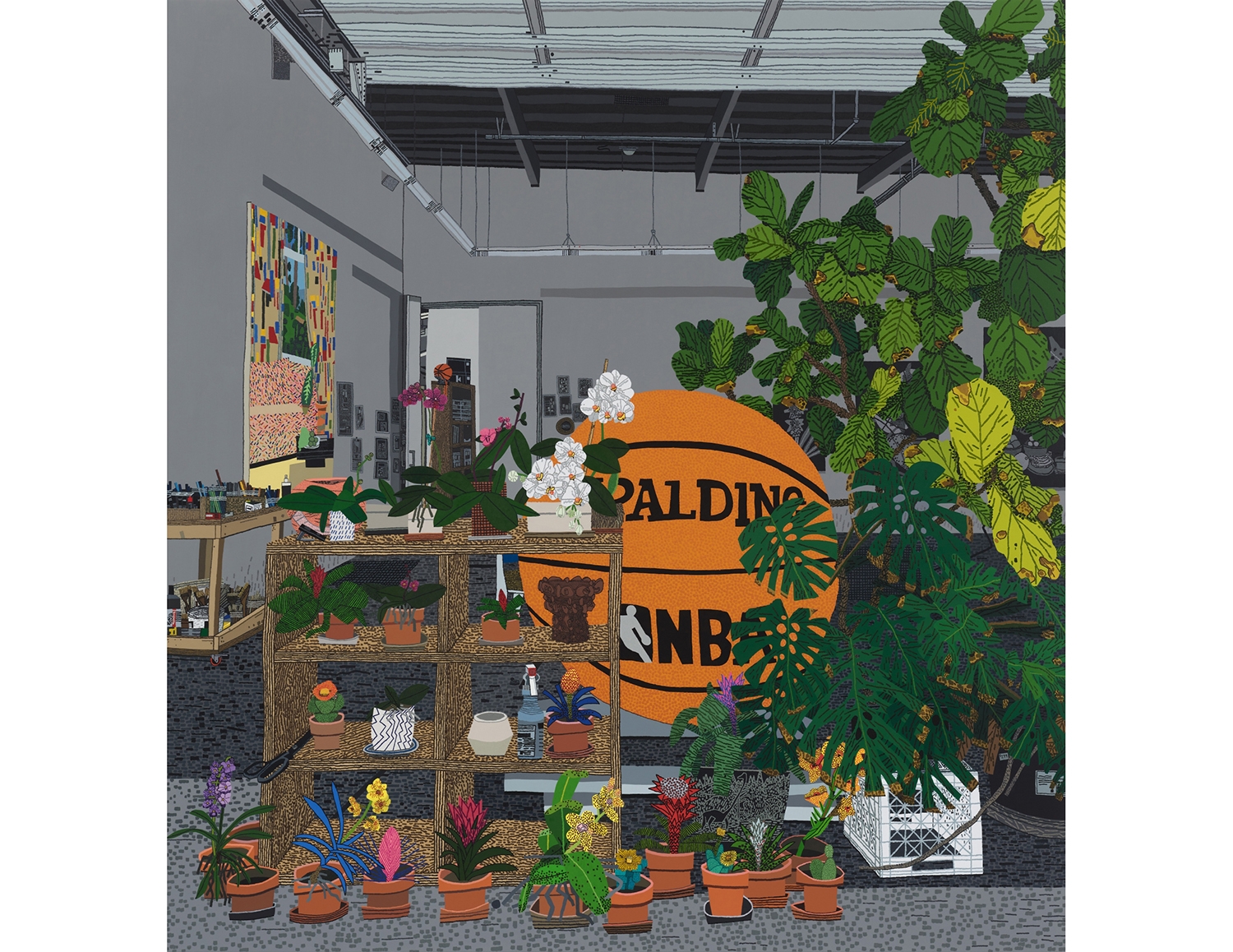 Jonas Wood, Bball Studio, 2021