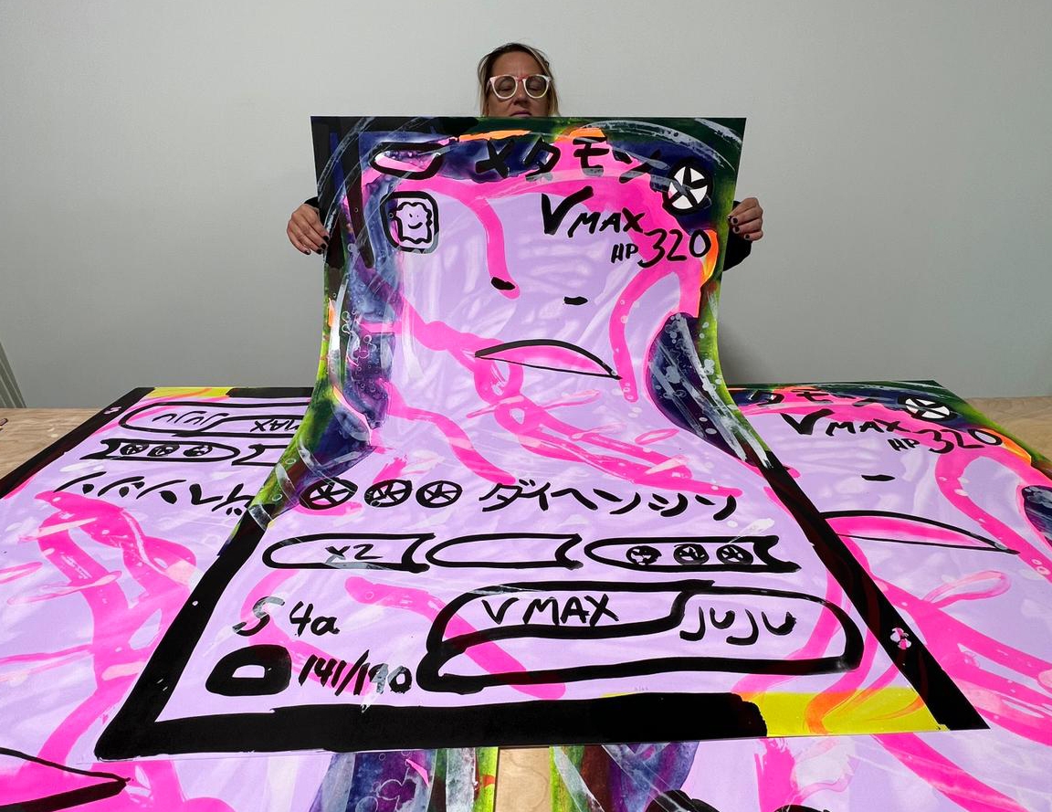 Katherine Bernhardt, Ditto (2022)