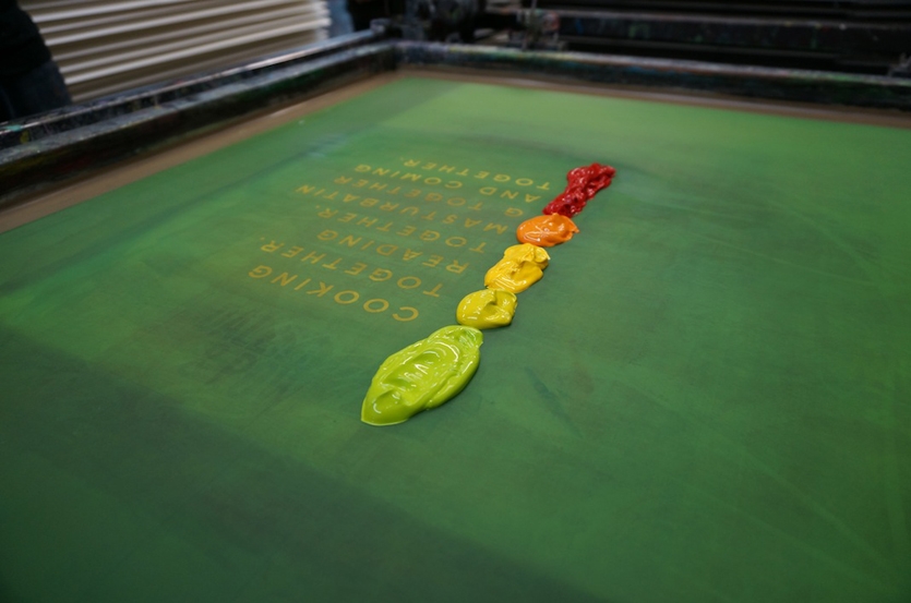 Printing in progress