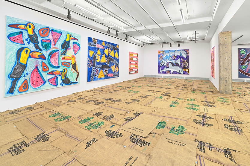 Martin Creed's solo exhibition â€˜Whatâ€™s The Point of It?', Hayward Gallery, London, 2014