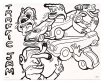 Peter Saul, Traffic Jam (2022), Lithograph, Edition of 125