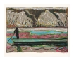 Billy Childish, alaskan packer (2023) 28 colour screenprint. Edition of 100