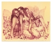 Vanessa Raw, <i>All the Little Words</i> 
 (2025), 3 Colour Lithograph, Edition of 50