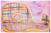 Katherine Bernhardt, Scotch Magic Tape, Lithograph (2021)