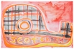 Katherine Bernhardt, Scotch Magic Tape, Lithograph (2021)