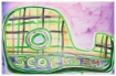 Katherine Bernhardt, Scotch Magic Tape, Lithograph (2021)