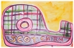 Katherine Bernhardt, Scotch Magic Tape, Lithograph (2021)