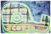 Katherine Bernhardt, Scotch Magic Tape, Lithograph (2021)