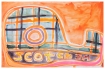 Katherine Bernhardt, Scotch Magic Tape, Lithograph (2021)