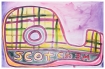 Katherine Bernhardt, Scotch Magic Tape, Lithograph (2021)