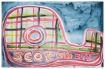 Katherine Bernhardt, Scotch Magic Tape, Lithograph (2021)
