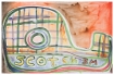 Katherine Bernhardt, Scotch Magic Tape, Lithograph (2021)