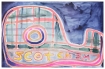 Katherine Bernhardt, Scotch Magic Tape, Lithograph (2021)