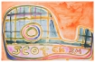 Katherine Bernhardt, Scotch Magic Tape, Lithograph (2021)