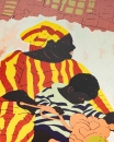 Cassi Namoda, <i>The mother and child from Matola </i> (2025), Detail