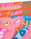 Katherine Bernhardt, <i>Big Cat</i> (2025), Detail