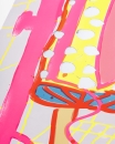 Katherine Bernhardt, <i>Big Cat</i> (2025), Detail