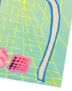 Katherine Bernhardt, <i>Big Cat</i> (2025), Detail