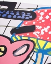 Katherine Bernhardt, <i>Big Cat</i> (2025), Detail
