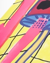 Katherine Bernhardt, <i>Big Cat </i>(2025), Detail