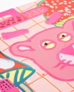 Katherine Bernhardt, <i>Big Cat </i>(2025), Detail