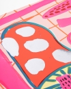 Katherine Bernhardt, <i>Big Cat </i>(2025), Detail
