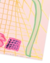 Katherine Bernhardt, <i>Big Cat</i> (2025), Detail