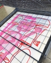 Katherine Bernhardt, <i>Big Cat </i>(2025) in production in Counter Studio, Margate