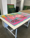Katherine Bernhardt, <i>Big Cat </i>(2025) in production in Counter Studio, Margate