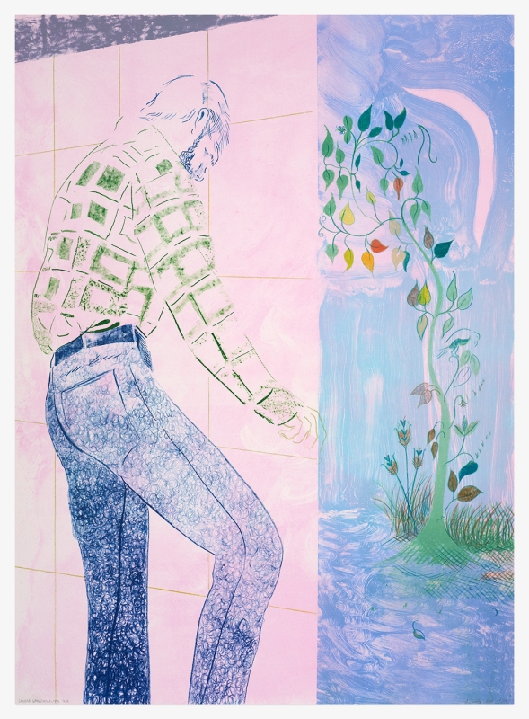 Anthony Cudahy, <i>Gridded Wall / Apocalypse Tree </i>(2025), Edition of 30 unique works